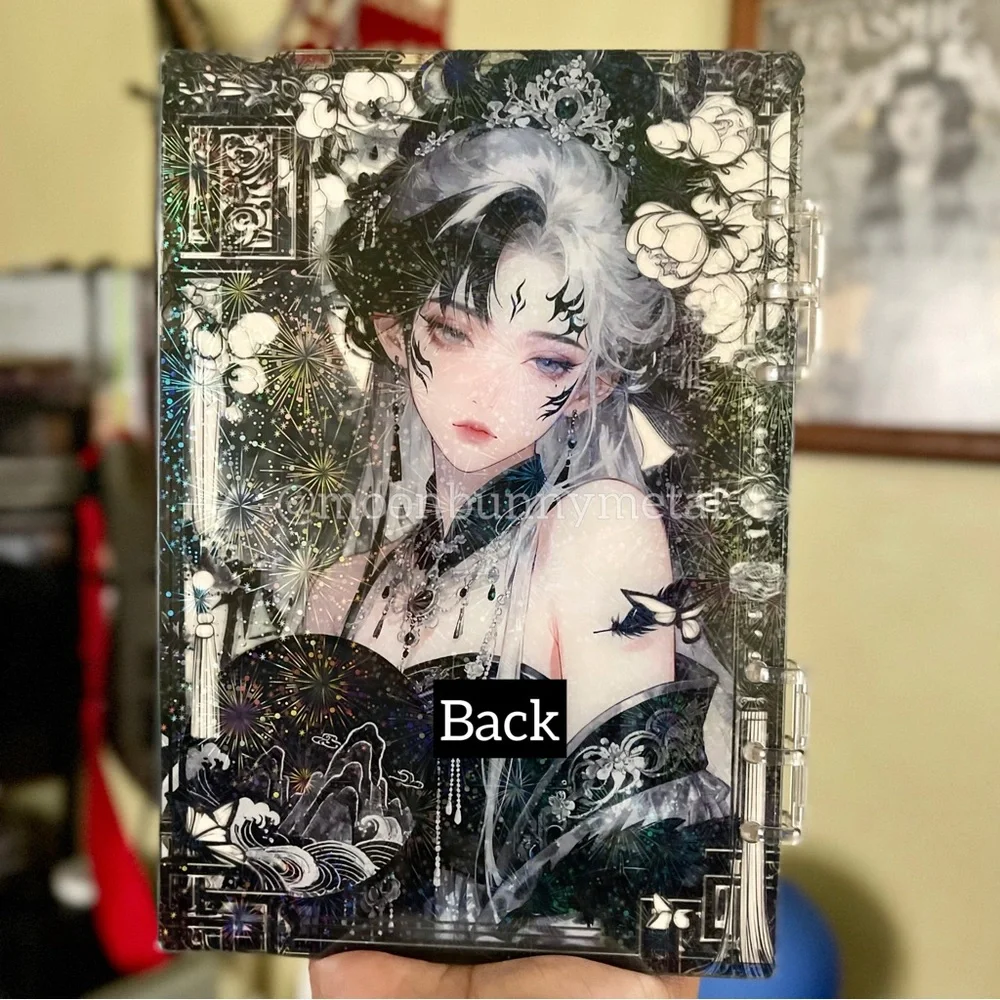 NEW A5 DIY Gothic Notebook Tribal Sigil Charm Shaker Punk Journal Sketchbook